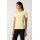 Champion Shirt (Cotton) Big Logo Print Yellow Women