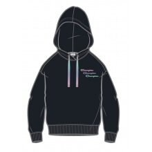 Champion Hoodie (Cotton Hoodie) Boxy Black Women