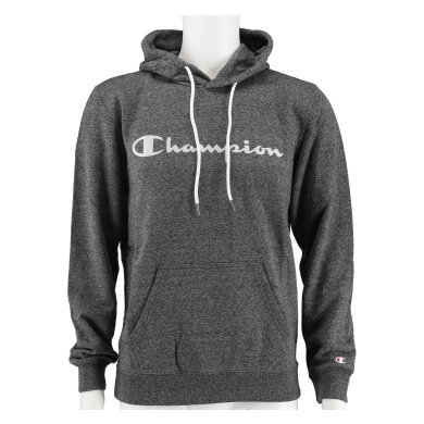 Champion Hoodie Big Logo Print Dark Grey Men