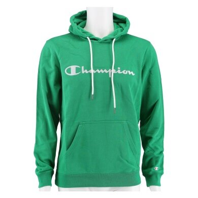 Champion Hoodie Big Logo Print green Men