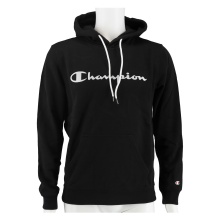 Champion Hoodie Big Logo Print Black Men