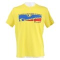 Champion Tshirt (Cotton) Graphic Shop Print 2021 Yellow Men