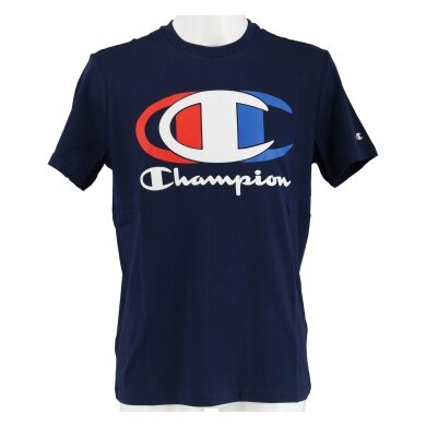 Champion Tshirt (Cotton) Graphic Shop C-LOGO 2021 navy Men