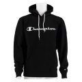 Champion Hoodie Logo Print Hoodie (lined) 2021 black Men