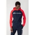 Champion Hoodie American Classics navy blue/red Men