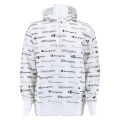 Champion Hoodie (Cotton Hoodie) Allover Script Print 2022 white Men