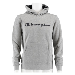 Champion Hoodie Big Logo Print light grey/navy blue Boys