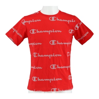 Champion Leisure T-shirt (Cotton) Graphic Print 2021 red Boys