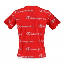 Champion Leisure T-shirt (Cotton) Graphic Print 2021 red Boys