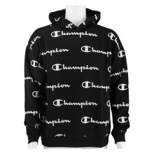 Champion Hoodie (Cotton) Hoodie Graphic Lettering Print black Boys