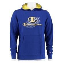 Champion Hoodie Graphic Shop Logo royal blue Boys