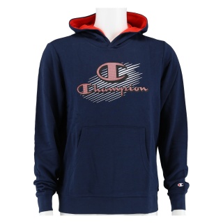 Champion Hoodie Graphic Shop Logo navy blue Boys