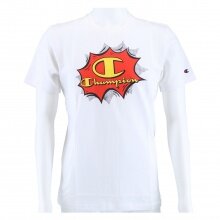 Champion Leisure T-shirt (Cotton) Champion Super Graphic Print white Kids