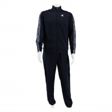 Champion Tracksuit Logo (Jacket & Trousers made of Polyester) Navy Blue Boys