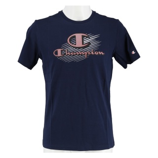 Champion Tshirt (Cotton) Graphic Shop Print 2021 navy Boys