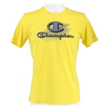 Champion Tshirt (Cotton) Graphic Shop Print 2021 yellow Boys