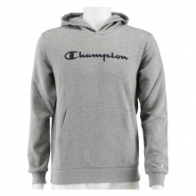 Champion Hoodie Big Logo Print Hoodie (lined) light grey Boys