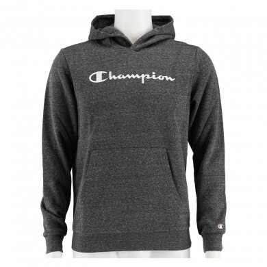 Champion Hoodie Big Logo Print Hoodie (lined) dark grey melange Boys