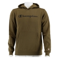 Champion Hoodie Big Logo Print Hoodie (lined) khaki brown Boys