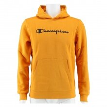 Champion Hoodie Big Logo Print Hoodie (lined) signal yellow Boys