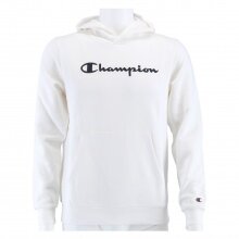 Champion Hoodie Big Logo Print Hoodie (lined) white Boys