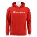 Champion Hoodie Big Logo Print (lined) red/white Boys