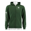 Champion Hoodie Full Zip C-Logo Hoodie (lined) green Boys