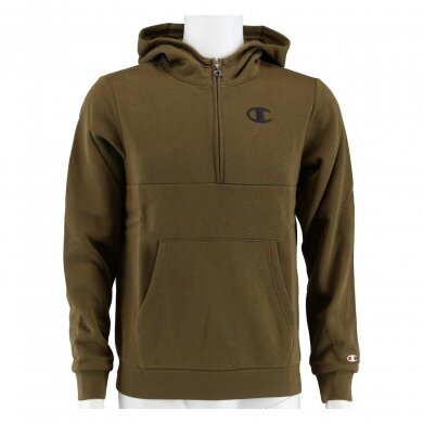 Champion Hoodie American Classic Half Zip (lined) khaki Boys