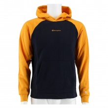 Champion Hoodie American Classic Small Logo (lined) navy blue/yellow Boys