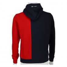 Champion Hoodie Color Block navy blue/red Boys