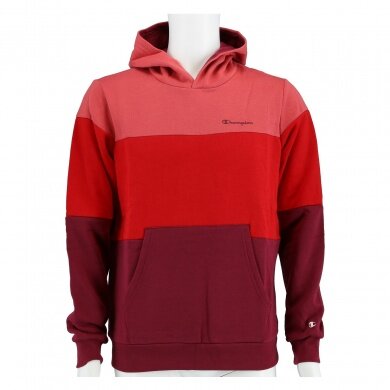 Champion Hoodie American Classic 3 Stripes red Boys