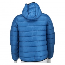 Champion quilted jacket Legacy with hood (warm, lined, windproof) royal blue children