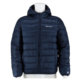 Champion Quilted Jacket Legacy with Hood (warm, lined, windproof) navy blue Kids