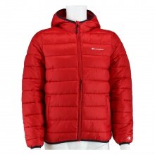 Champion Quilted Jacket Legacy with Hood (warm, lined, windproof) red Children