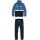 Champion Tracksuit Logo (Jacket & Trousers made of Cotton) blue/navy Boys