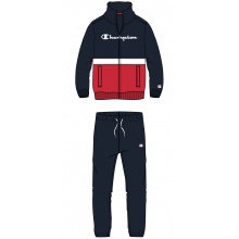 Champion Tracksuit Logo (Jacket&Trousers made of Cotton) navy blue Boys