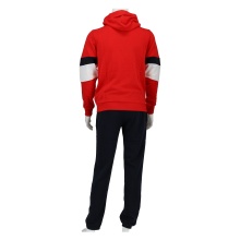 Champion Tracksuit (Jacket & Trousers made of Cotton) Logo red/navy blue Children