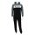 Champion tracksuit in colour block design (jacket & trousers made of cotton) dark grey/black children