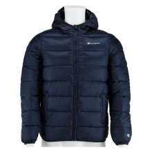 Champion quilted jacket (padded with hood) dark blue children