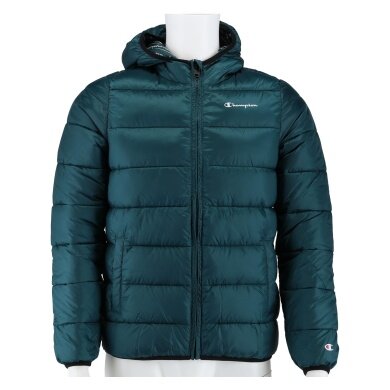 Champion quilted jacket (padded with hood) petrol blue children