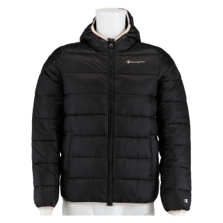 Champion quilted jacket (padded with hood) anthracite grey children