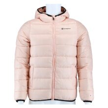 Champion quilted jacket (padded with hood) pink children