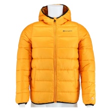 Champion quilted jacket (padded with hood) yellow children