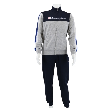 Champion Tracksuit (Jacket & Trousers) Big Logo 2024 Dark Blue/Grey Boys