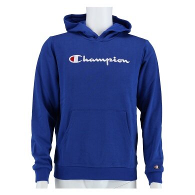 Champion Hoodie (Cotton Hoodie) Big Logo 2024 Royal Blue Boys