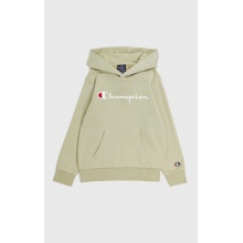 Champion Hoodie (Cotton Hoodie) Big Logo 2024 beige Boys