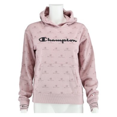 Champion Hoodie Graphic Big Logo Print rose Girls