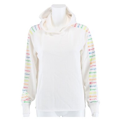 Champion Hoodie Arm Print white Girls