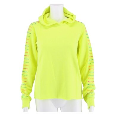 Champion Hoodie Arm Print yellow Girls