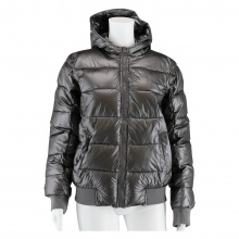 Champion Transition Jacket with Hood (Hooded) Grey Girls